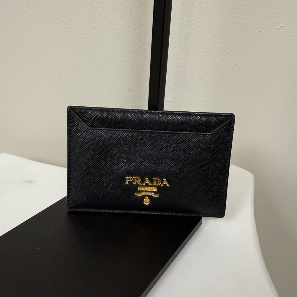 ❌SOLD❌ Prada Black Card Holder